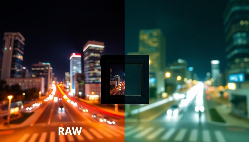 capture images in raw