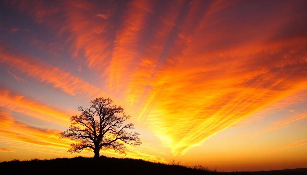 diagonal lines in skyscapes