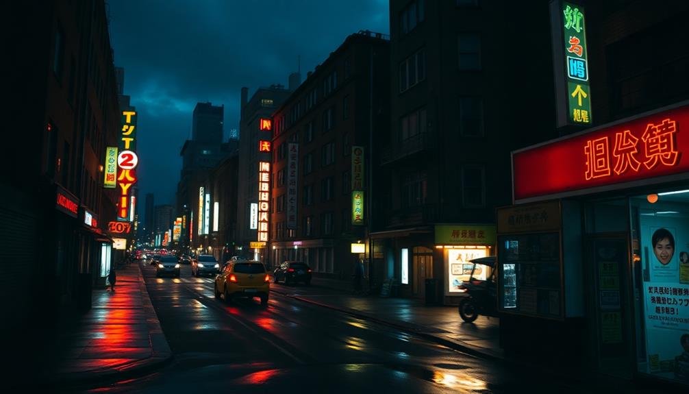 dramatic tone color grading