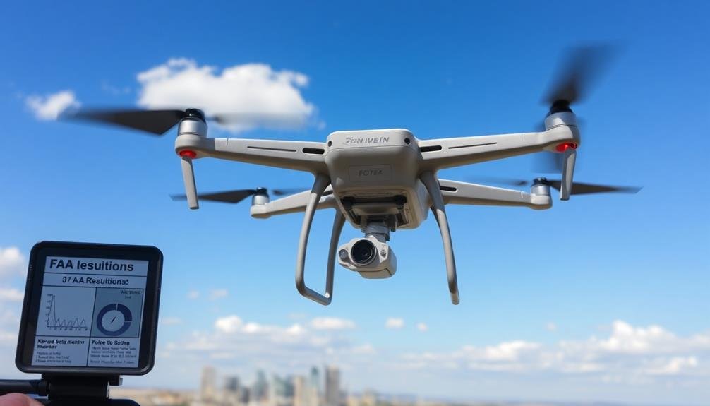 drone altitude regulations enforced