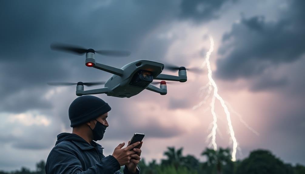 drone flight weather factors