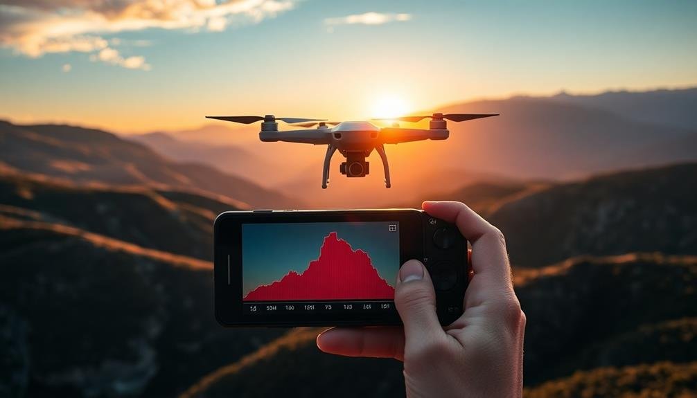 histogram based exposure adjustment
