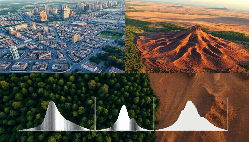 understanding histogram shape significance