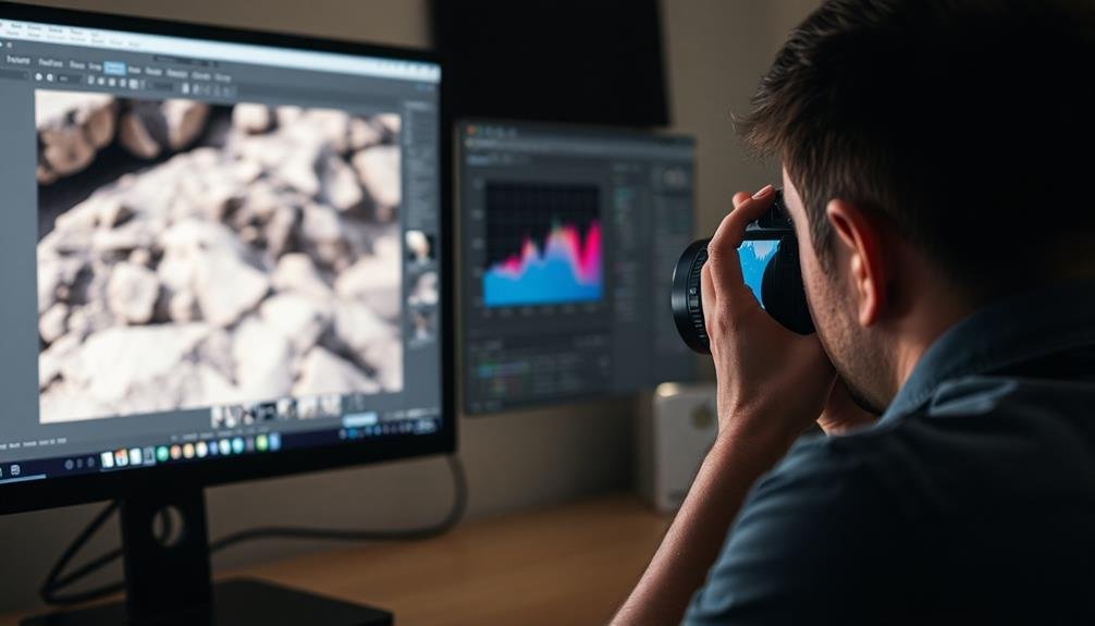 utilize luminosity masking techniques