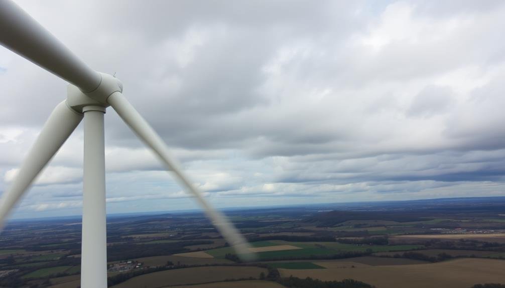 wind turbines shutter speed