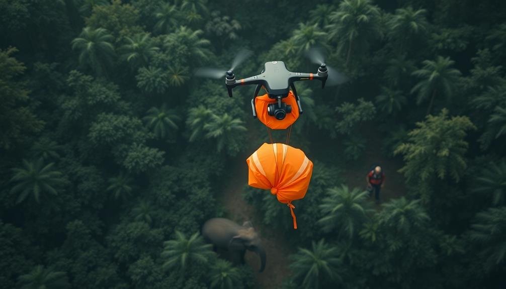 aerial assistance for emergencies