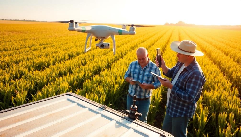 aerial crop survey preparation