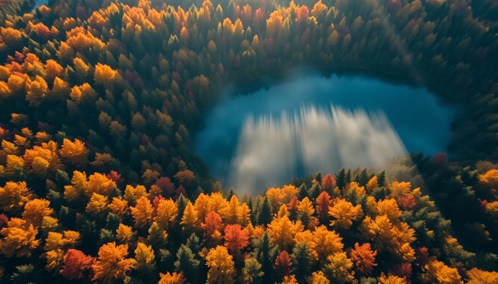 aerial landscape composition techniques