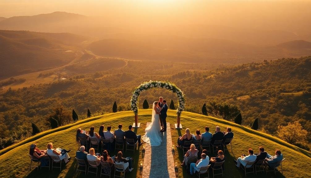 aerial photography enhances weddings