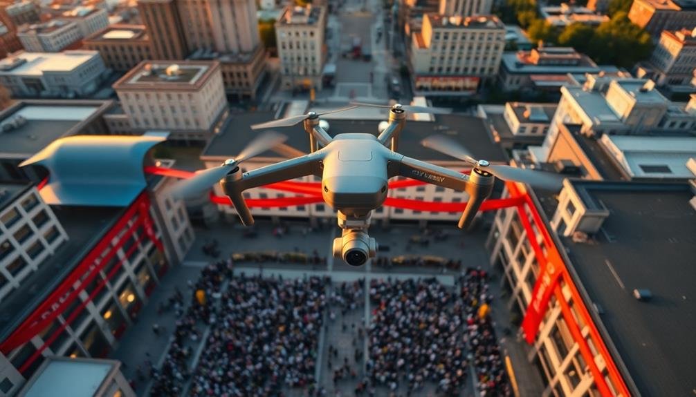 aerial photography event planning