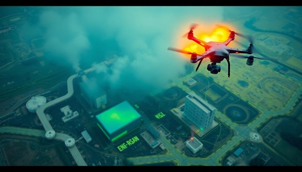 aerial radiation monitoring advantages