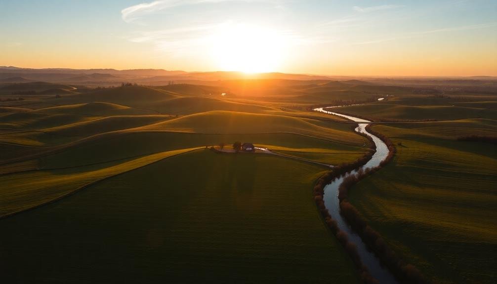 aerial shot composition techniques