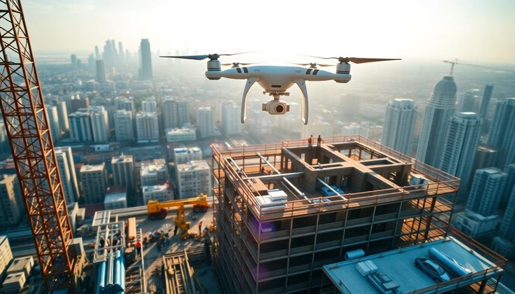 aerial surveillance for construction