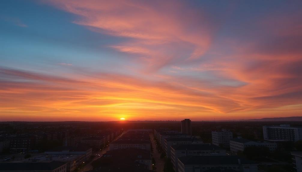 aerial time lapse color grading