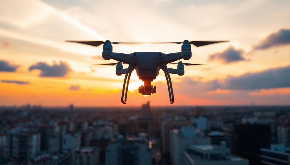 aerial timelapse camera settings