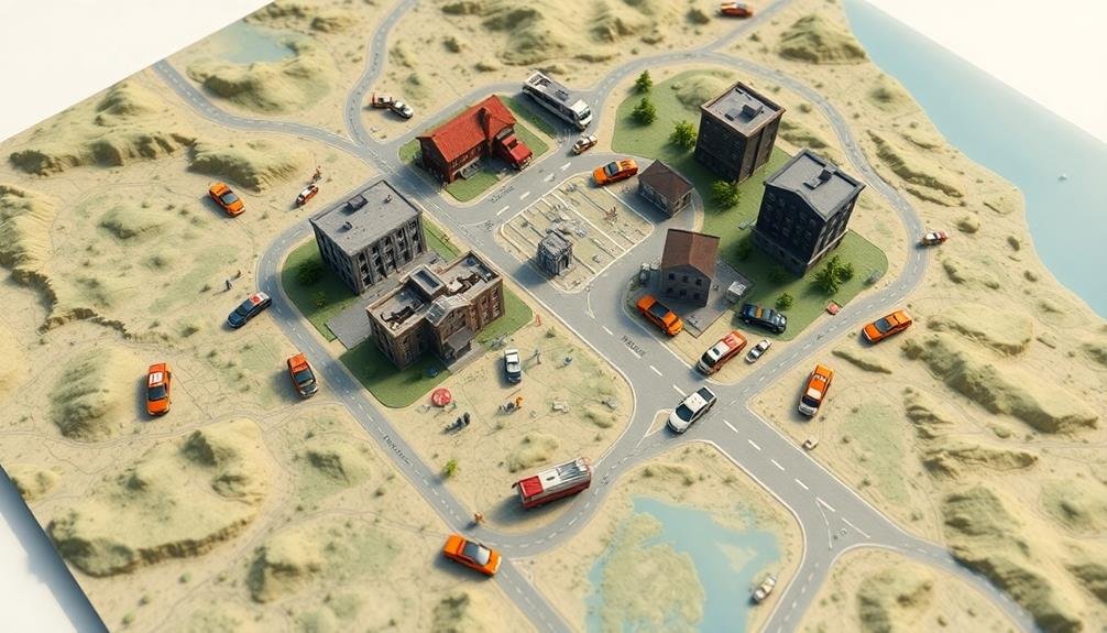 analyzing 3d disaster maps