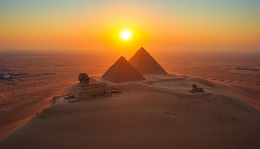 ancient egyptian monumental structures