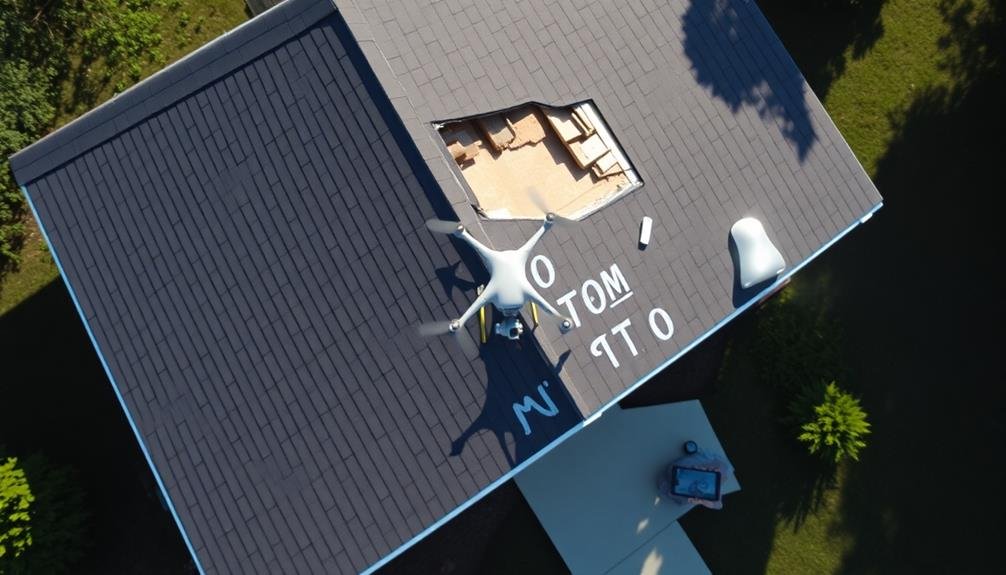 assessing roof exterior damage
