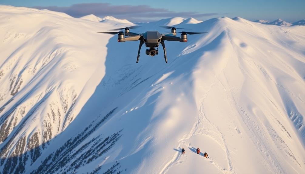 avalanche area mapping process