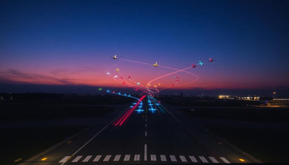 aviation routes and behaviors