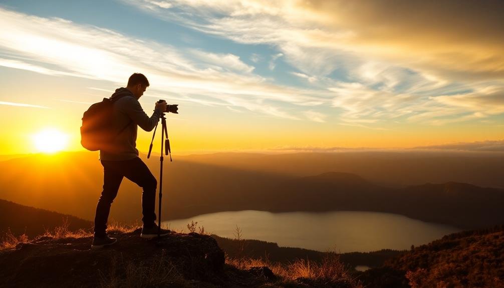 capture stunning sunset moments