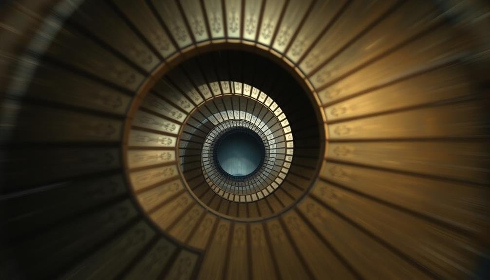 cinematic spiral distortion visuals