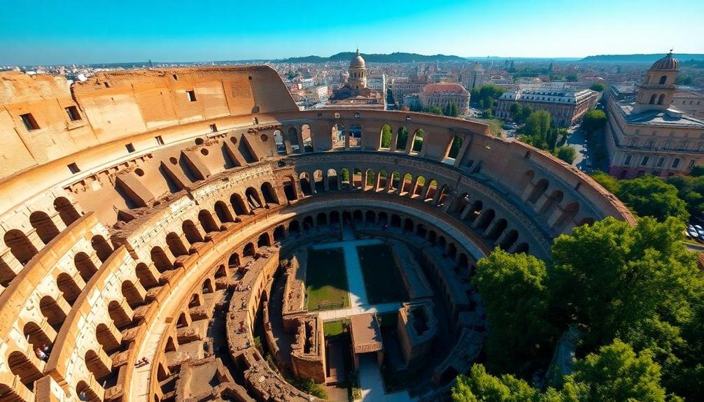 colosseum s grand ancient architecture