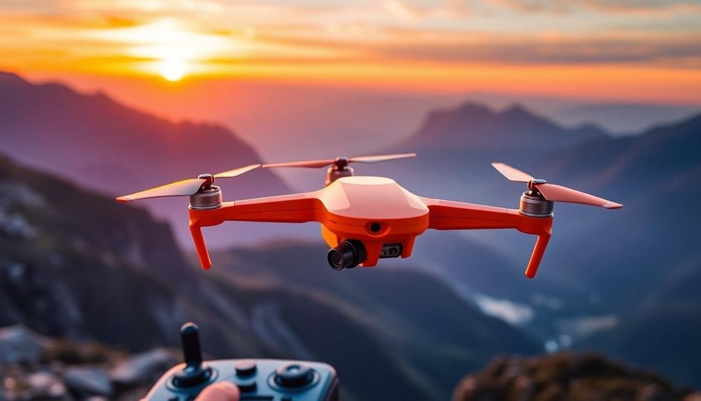 compact aerial photography drone