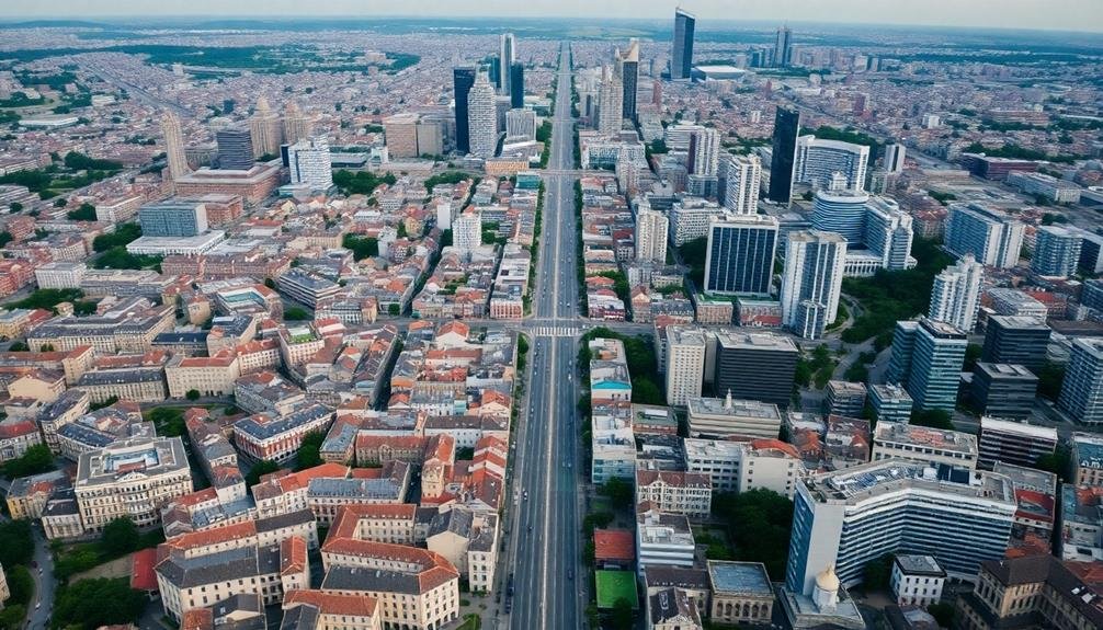 comparing past and present urbanism