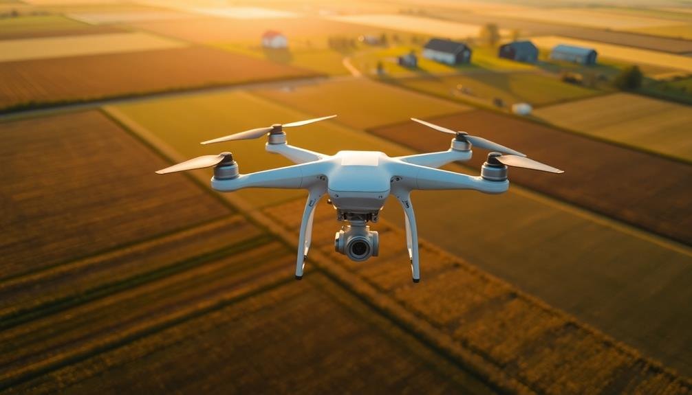 conducting aerial survey operations