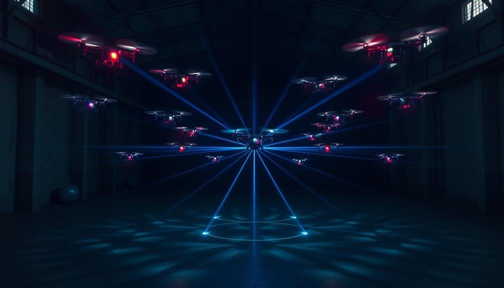 coordinated multi drone operations
