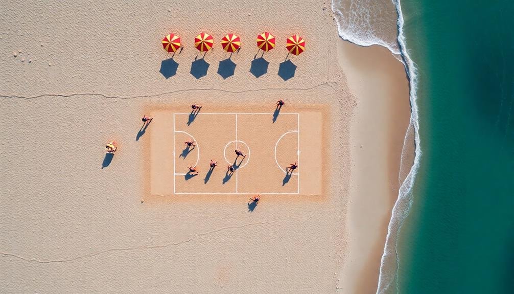 court patterns and formations