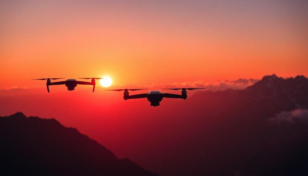 dawn and dusk aerials