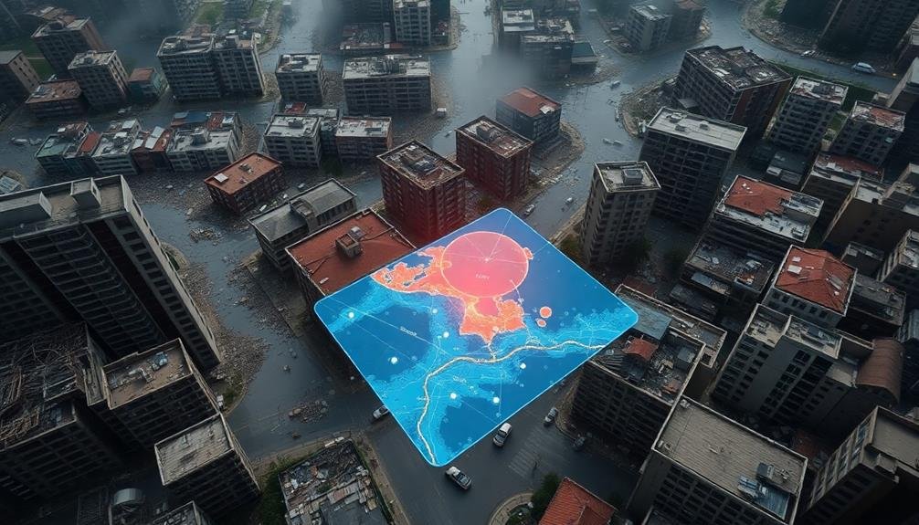 disaster zone 3d analysis