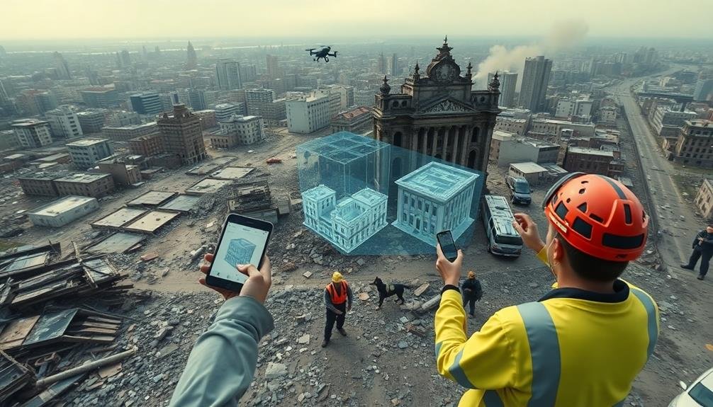 disaster zone modeling training