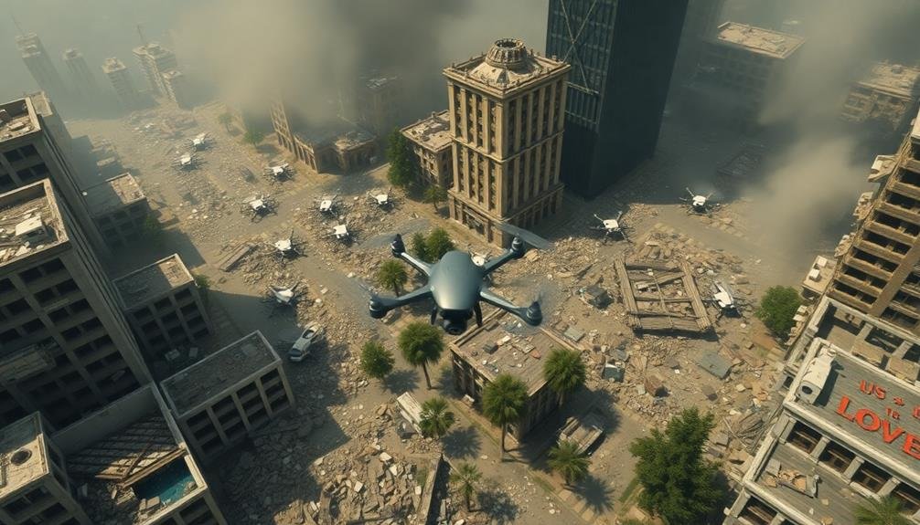 disaster zone navigation techniques