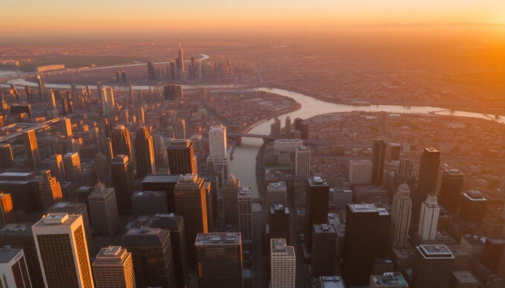 dramatic urban landscape unveiling