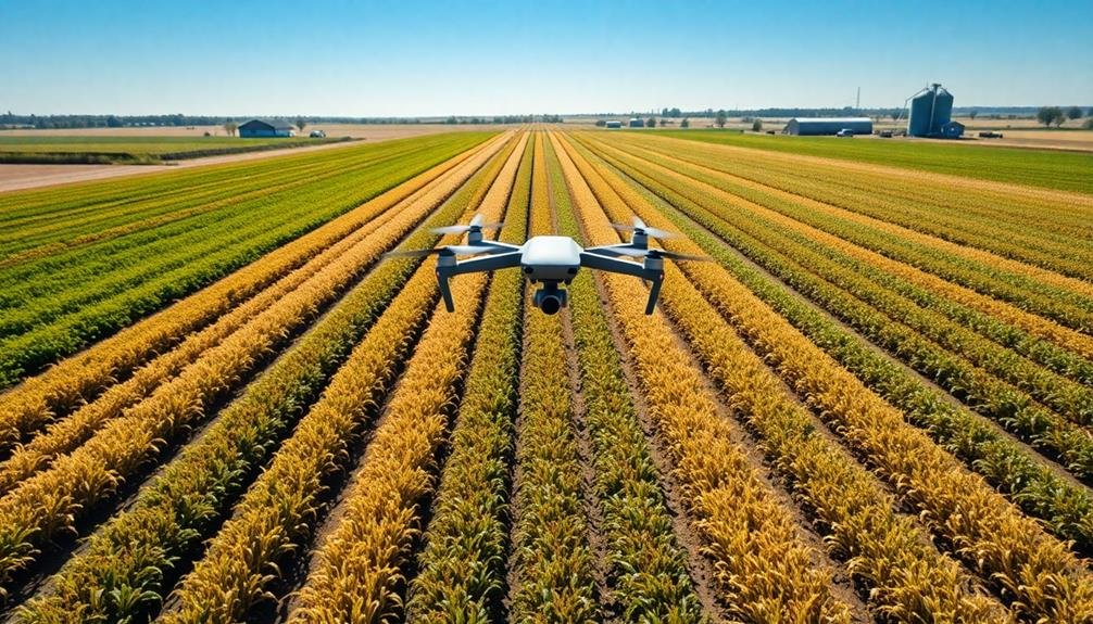 drone assisted agricultural monitoring