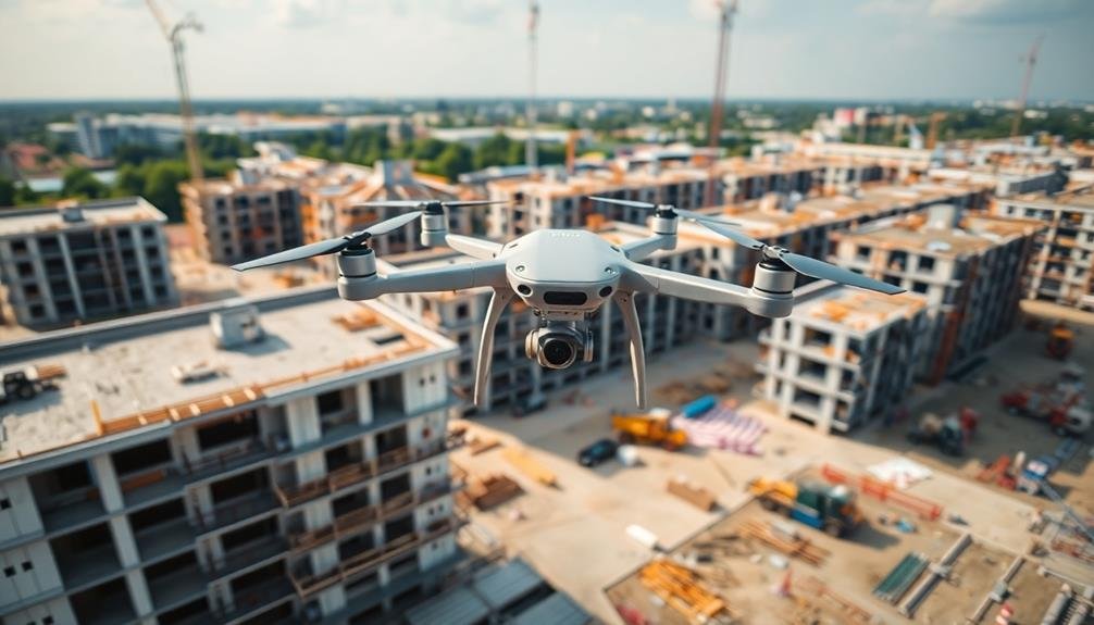 drone assisted construction monitoring