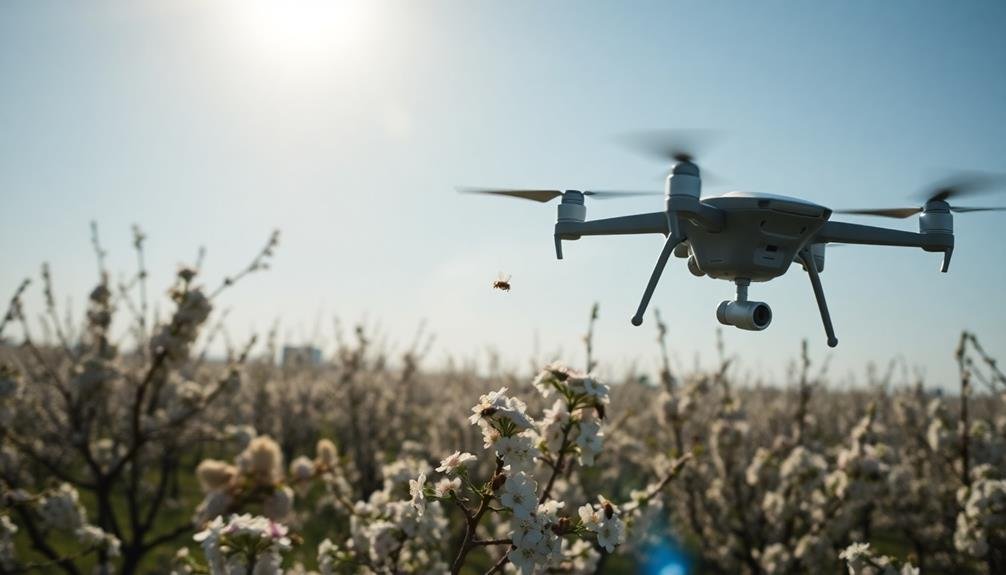 drone assisted crop yield enhancement