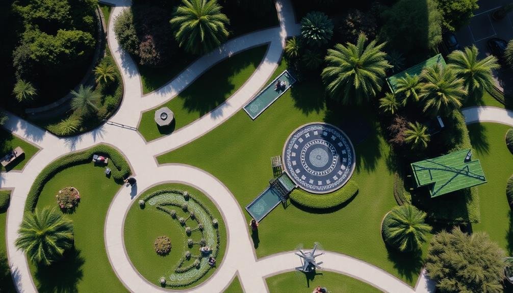 drone assisted park optimization