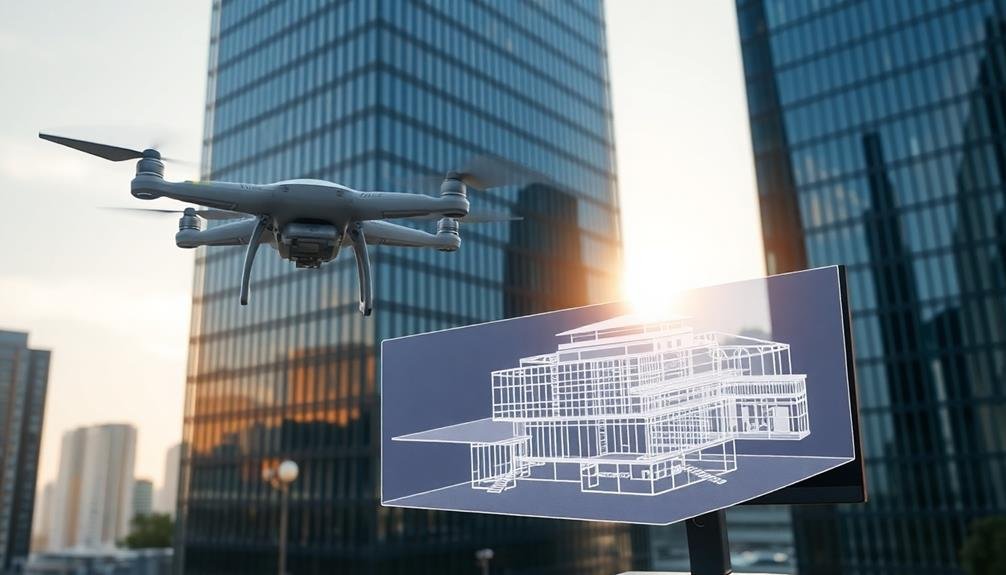 drone based 3d modeling techniques