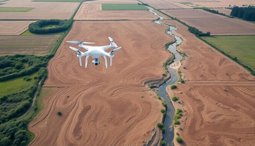 drone based erosion assessment techniques