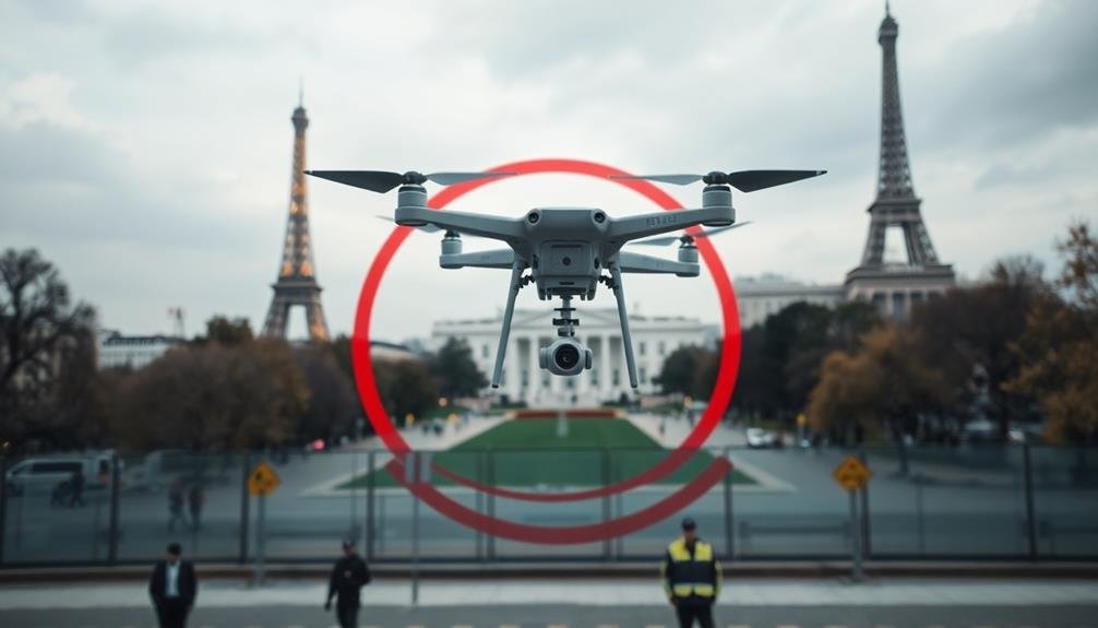 drone flight restrictions implemented