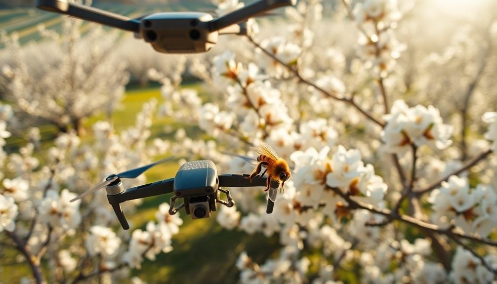 drone pollination monitoring insights