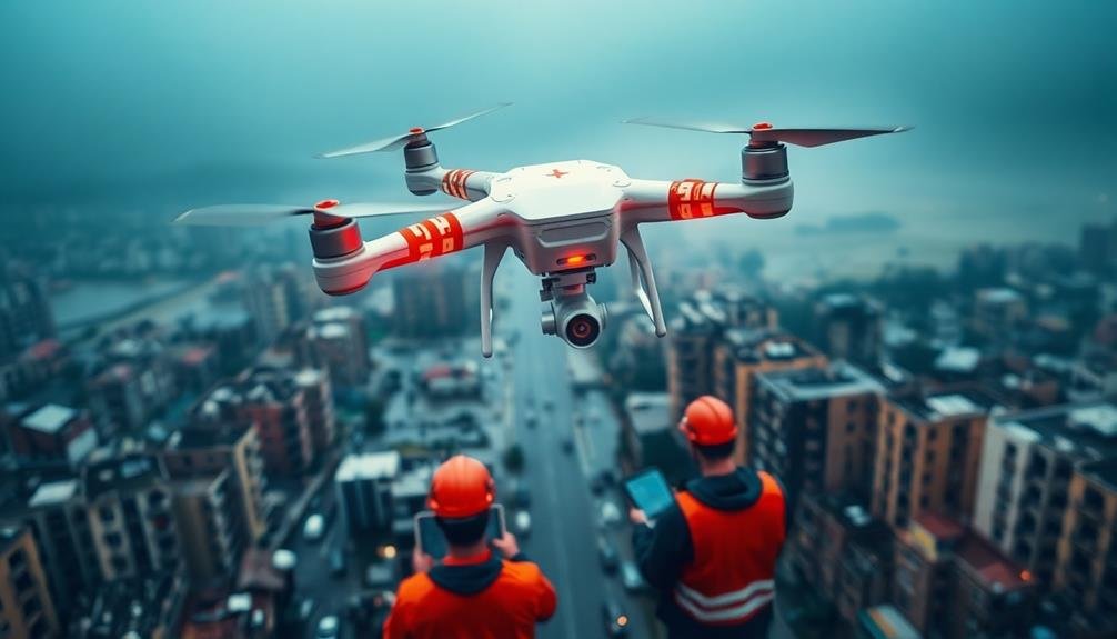 drones aiding disaster recovery