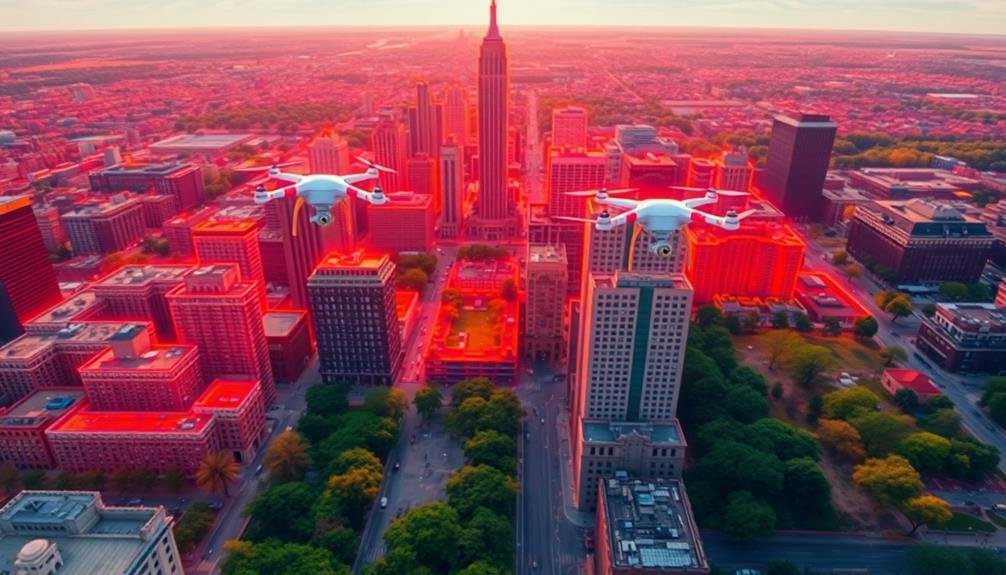 drones analyze urban heat