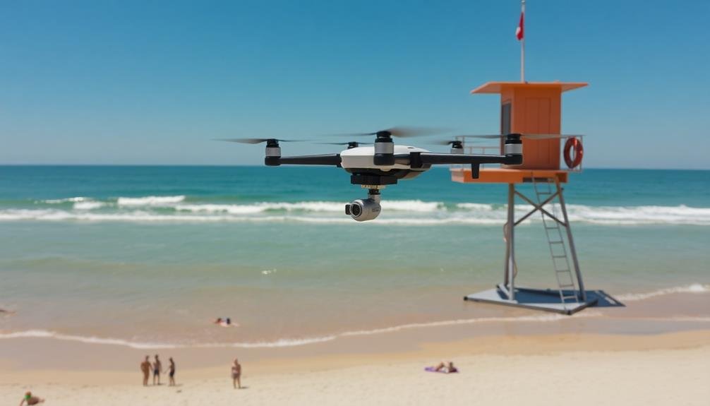 drones enhance beach safety