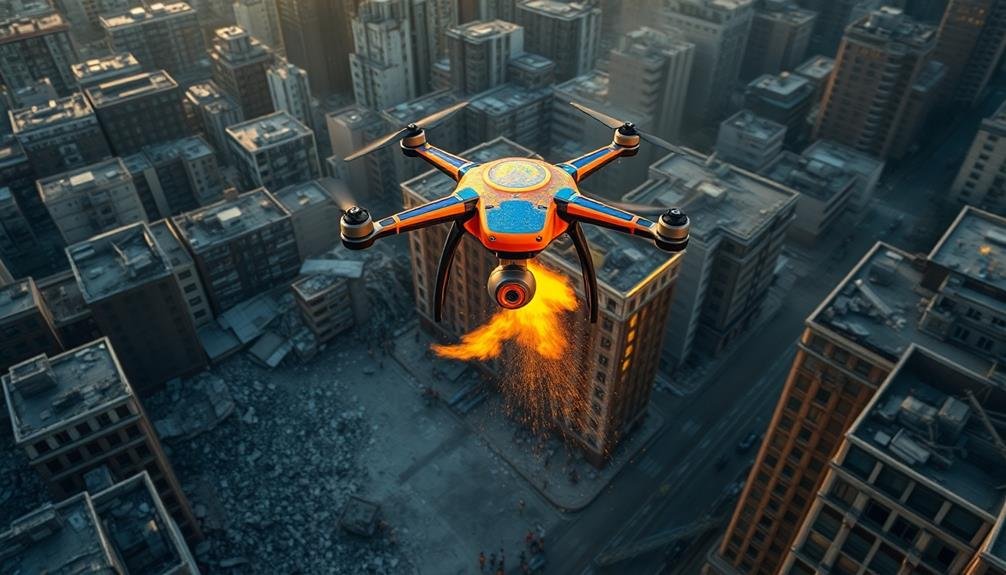 drones for seismic evaluation