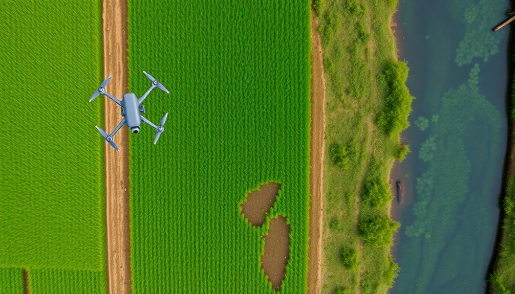 drones monitor fertilizer usage